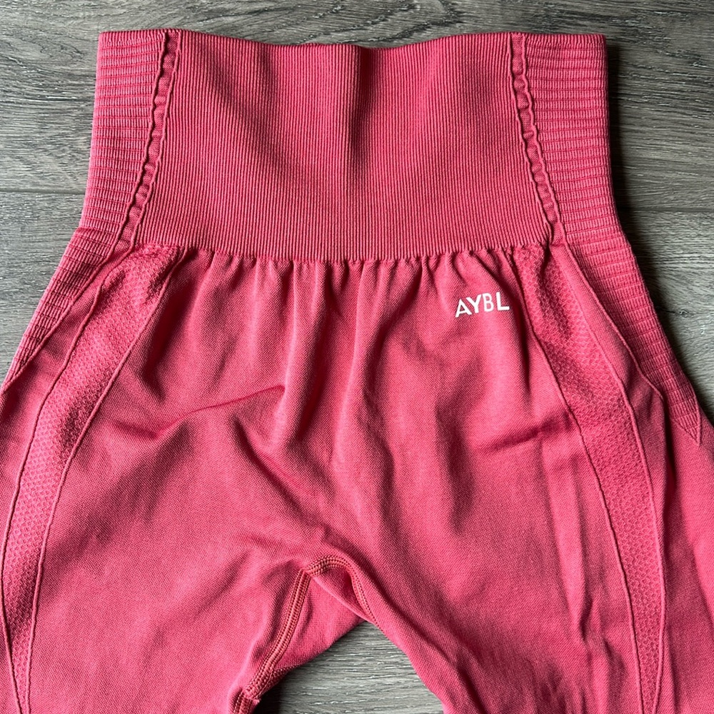 AYBL Women's Leggings in Deep Pink